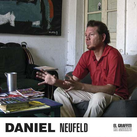Retrato de Daniel Neufeld en Recorriendo el Trazo